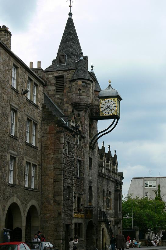 P1000775.JPG - Le Canongate Tolbooth à Edinburgh a été construit en 1591 selon un style français. C'était le centre administratif d'Edinburgh à cette époque.