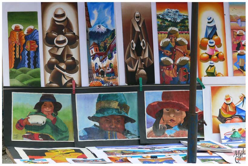 foto57.jpg - Tableaux d'indiens Quechuas à Otavalo