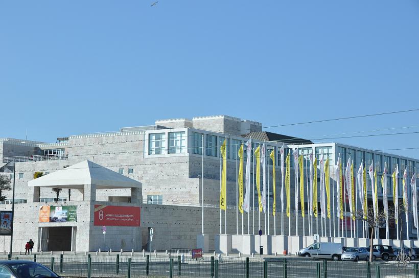 DSC_1428.JPG - Le centre culturel de Belém sur les rives du Tage, qui abrite un musée et des expositions d'oeuvres contemporaines.