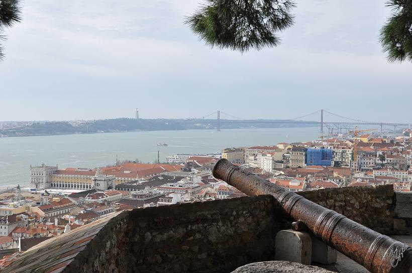 DSC_1565.JPG - Le château domine Lisbonne et le Tage depuis l’une de ses sept collines de la ville.